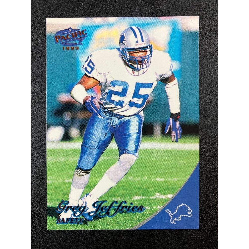 1999 Pacific Copper 58/99 Greg Jeffries #139 Rookie RC Lions
